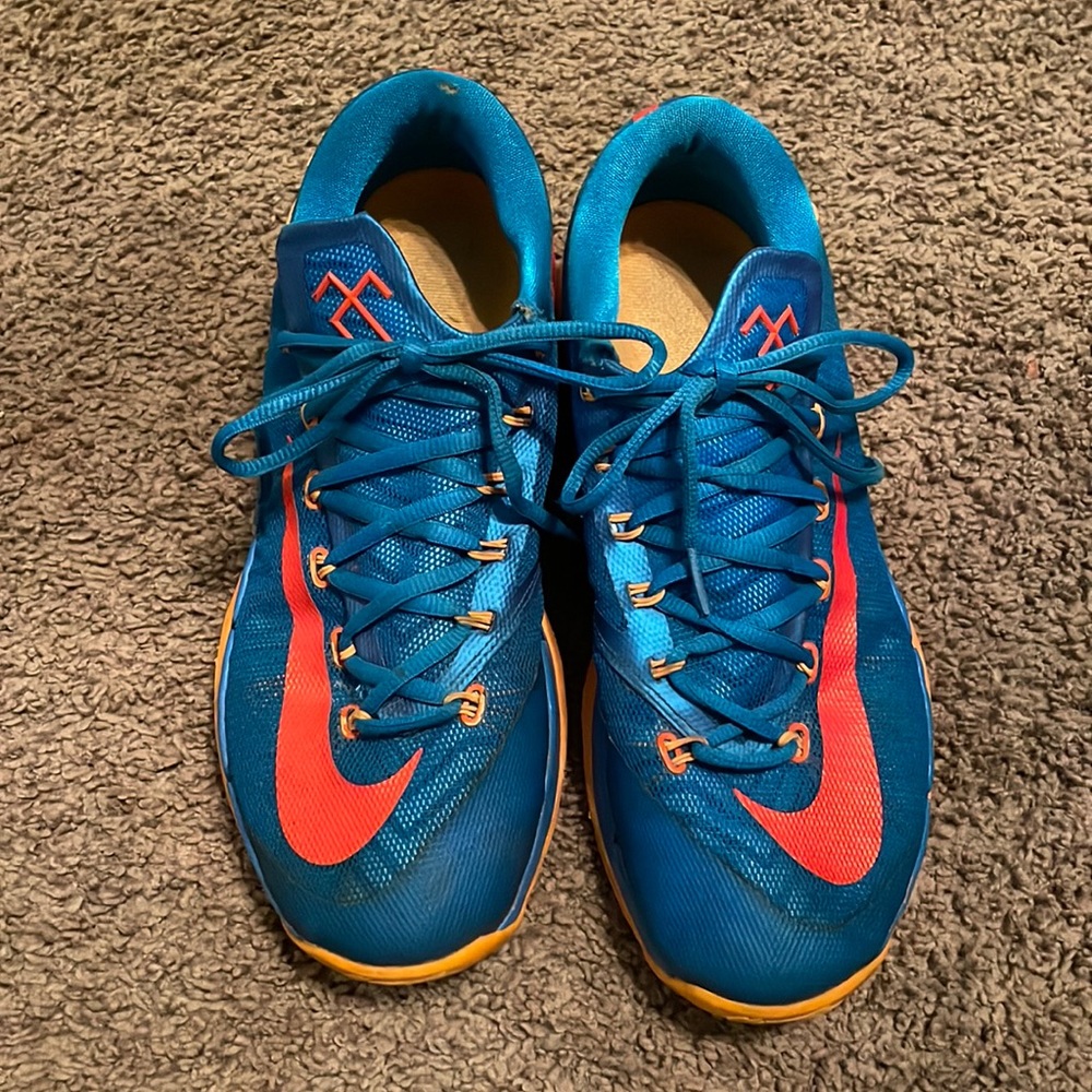 Nike KD 6 Elite Men’s Blue/Orange Sneakers